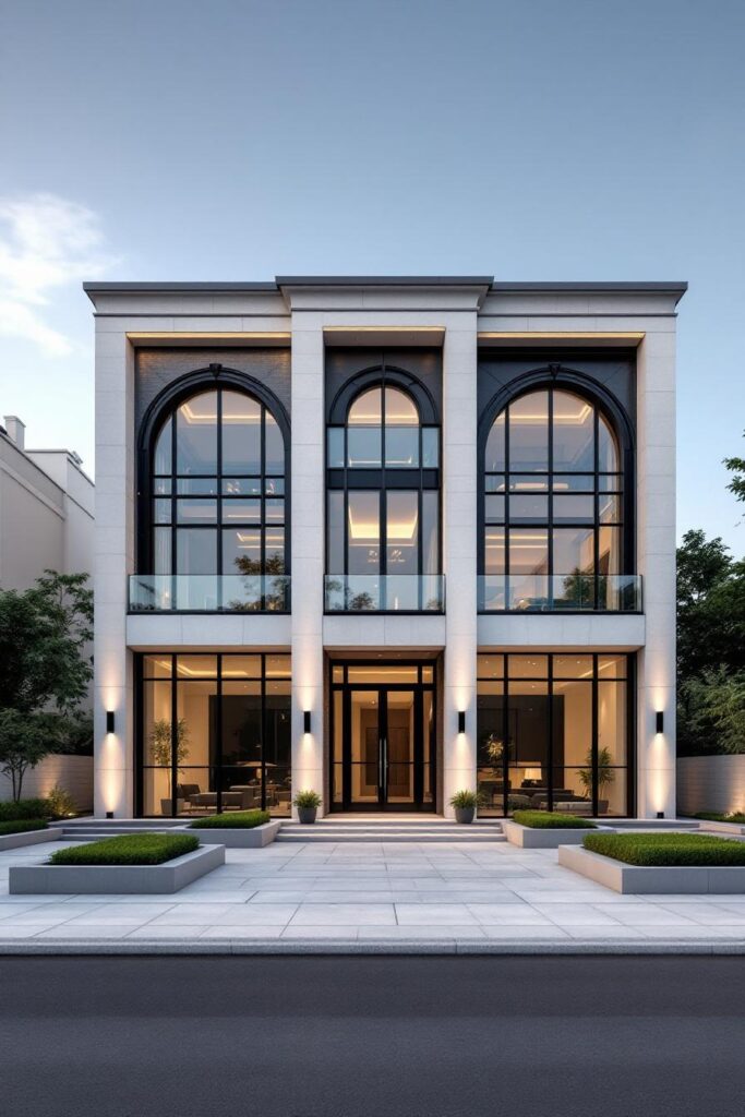 99 Modern Neoclassical Houses with a Sophisticated Edge