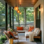 40 Inspiring Mid Century Modern Front Porches