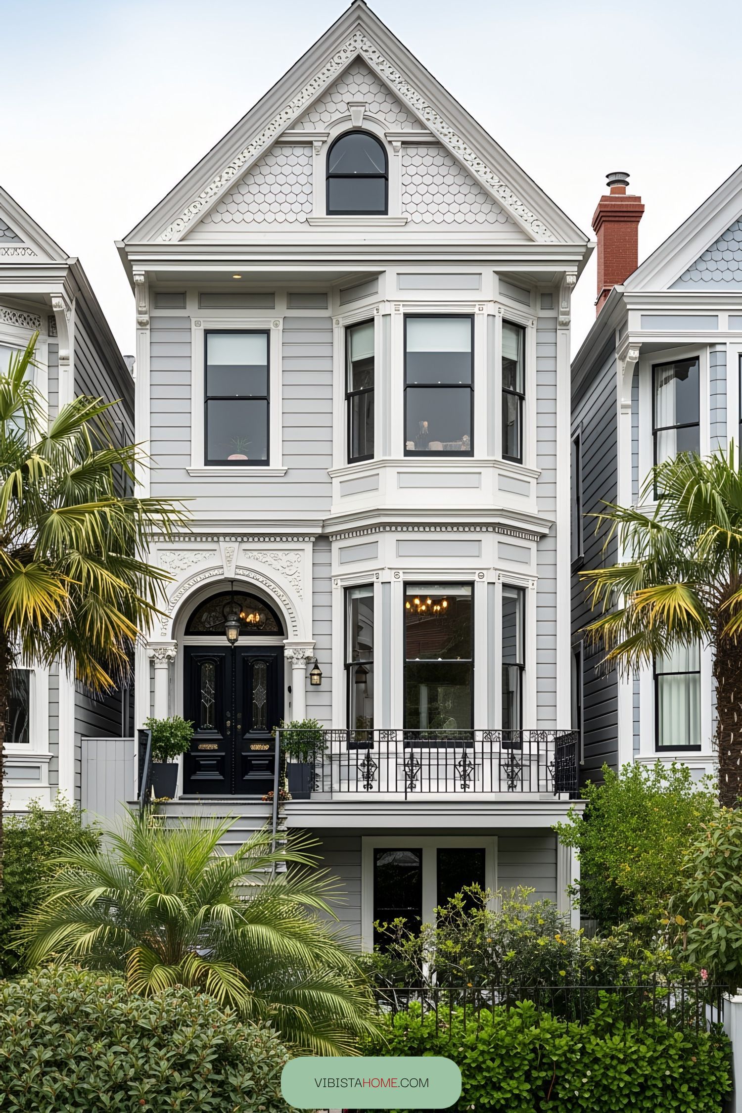 Victorian-style home with elegant detailing