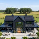 23 Stunning Black Pole Barn Houses