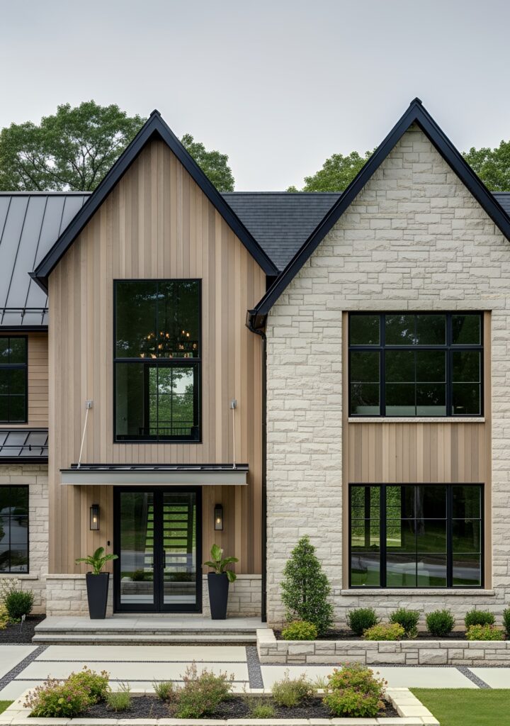 24 Stylish Rustic Homes Blending Cozy Charm with Contemporary Chic