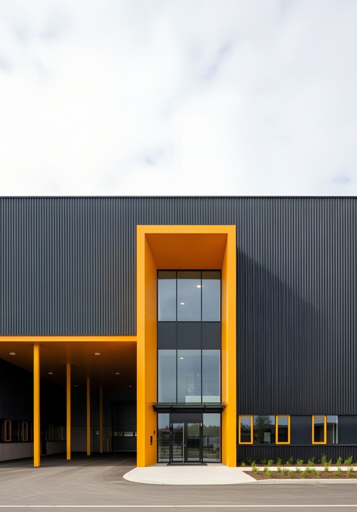 22 Jaw-Dropping Industrial Factory Facade Designs