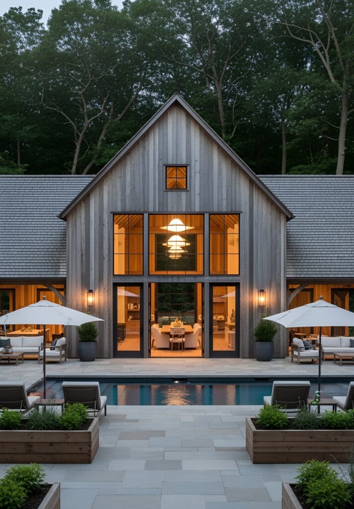17 Stunning Barn Pool Houses for Style-Seekers