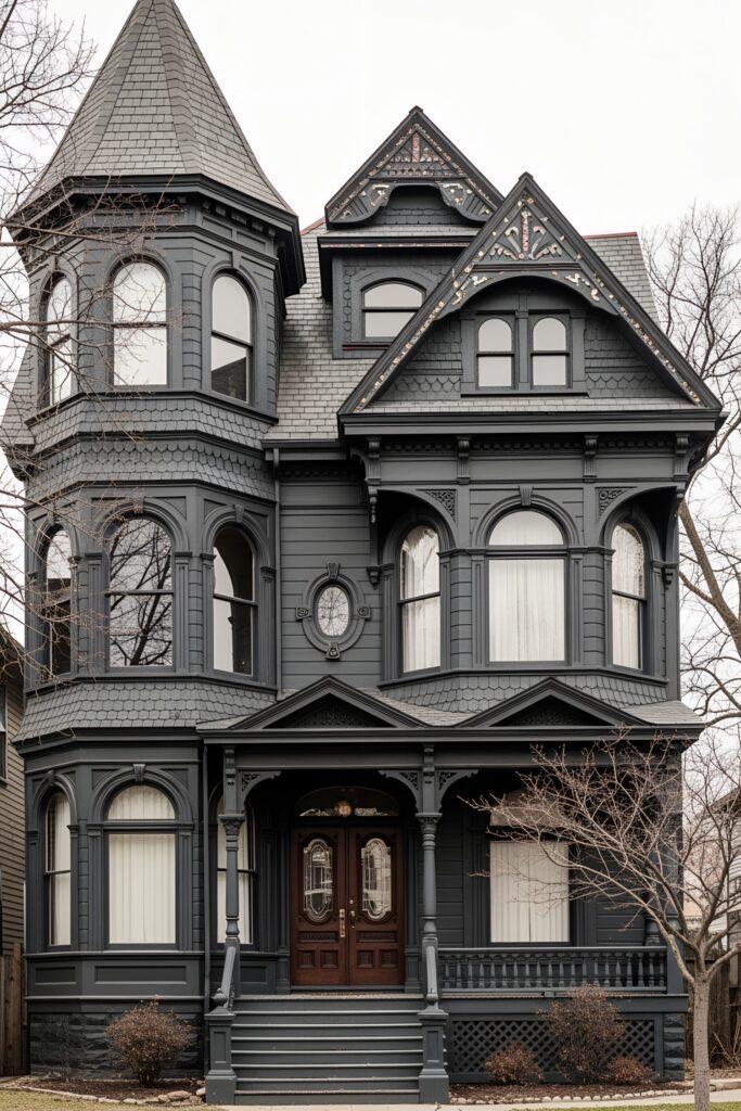 23 Black Victorian Houses for Dreamy Inspiration