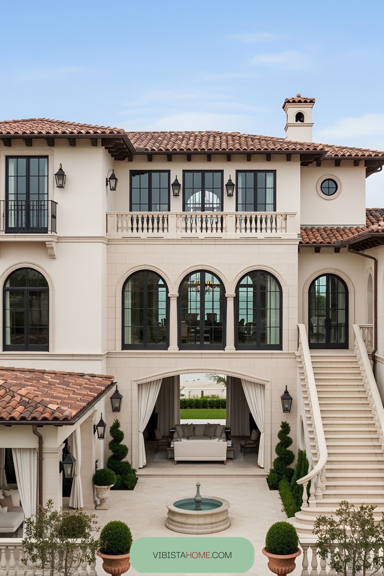 Exquisite Tuscan villa with elegant design features