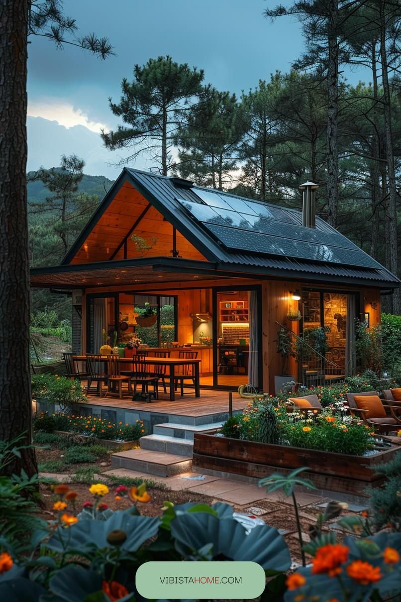 8. Green Tiny House Cabin Retreats - photo 2