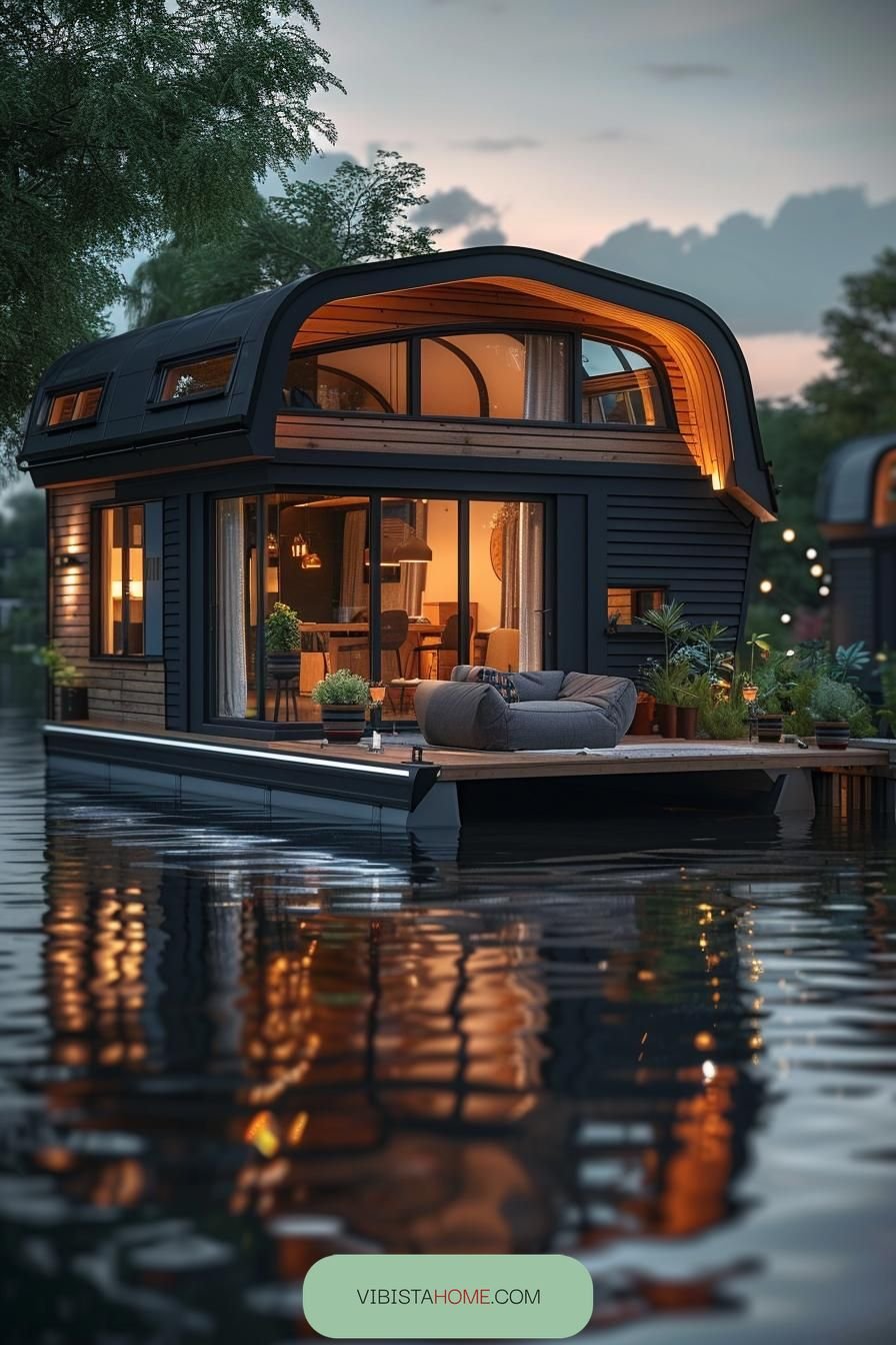 9. Houseboat Cabin That Floats - photo 2