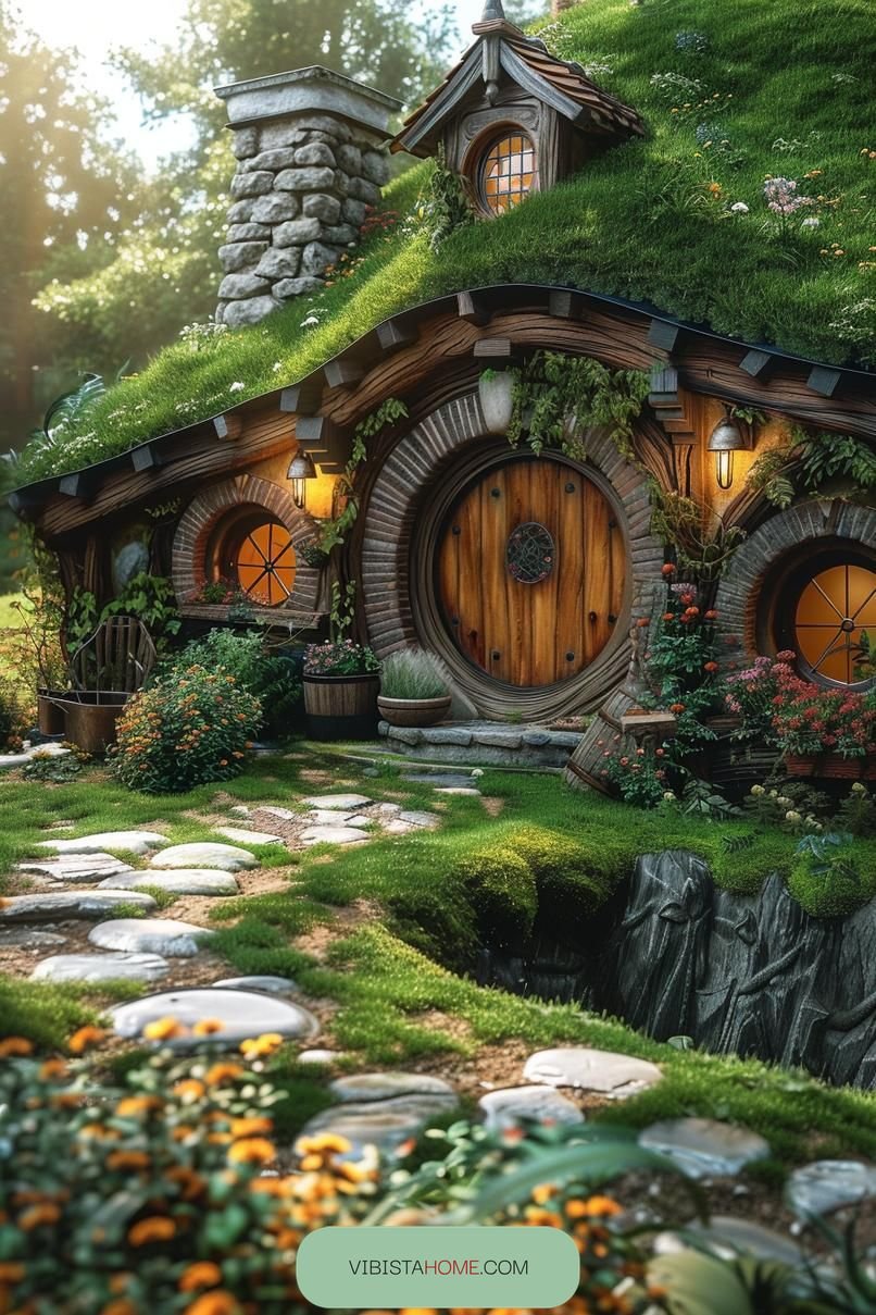 15. Underground Hobbit Hideaway Cosy Style - photo 3