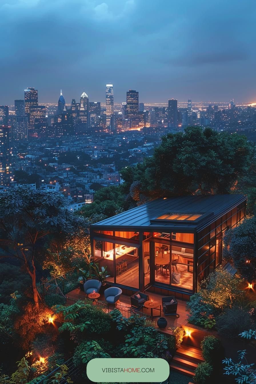 5. Steel Cabin Retreat for Two