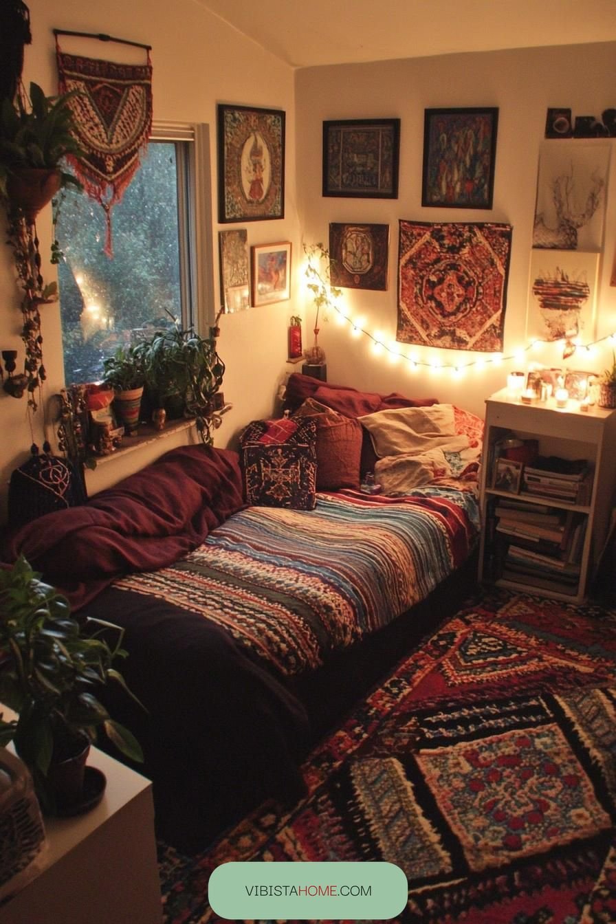 Boho Nest with Rustic Edge