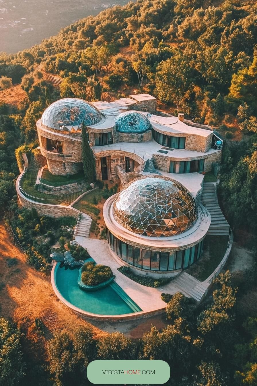 Hilltop Mansion With Rotating 360-Degree Rooms - photo 3
