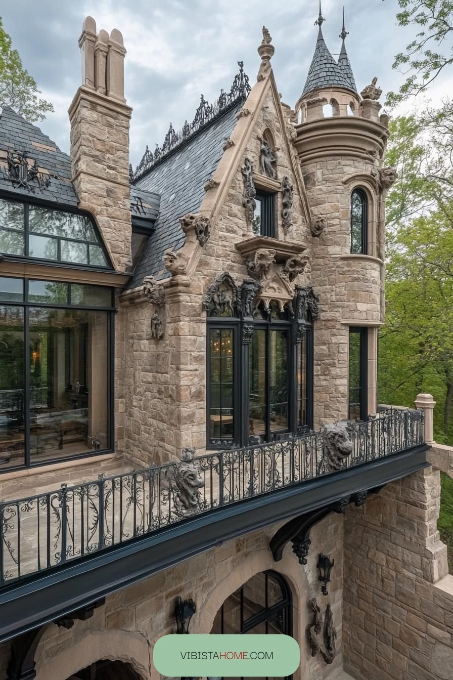 Castle-Style Mansion Hiding Secret Rooms - photo 3