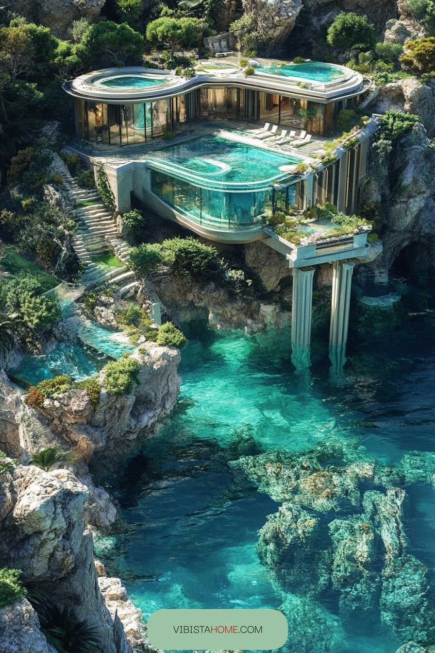 Oceanview Mansion Built Underwater - photo 3