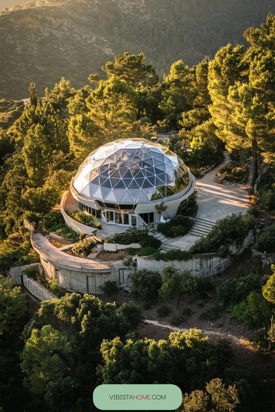 Hilltop Mansion With Rotating 360-Degree Rooms - photo 2