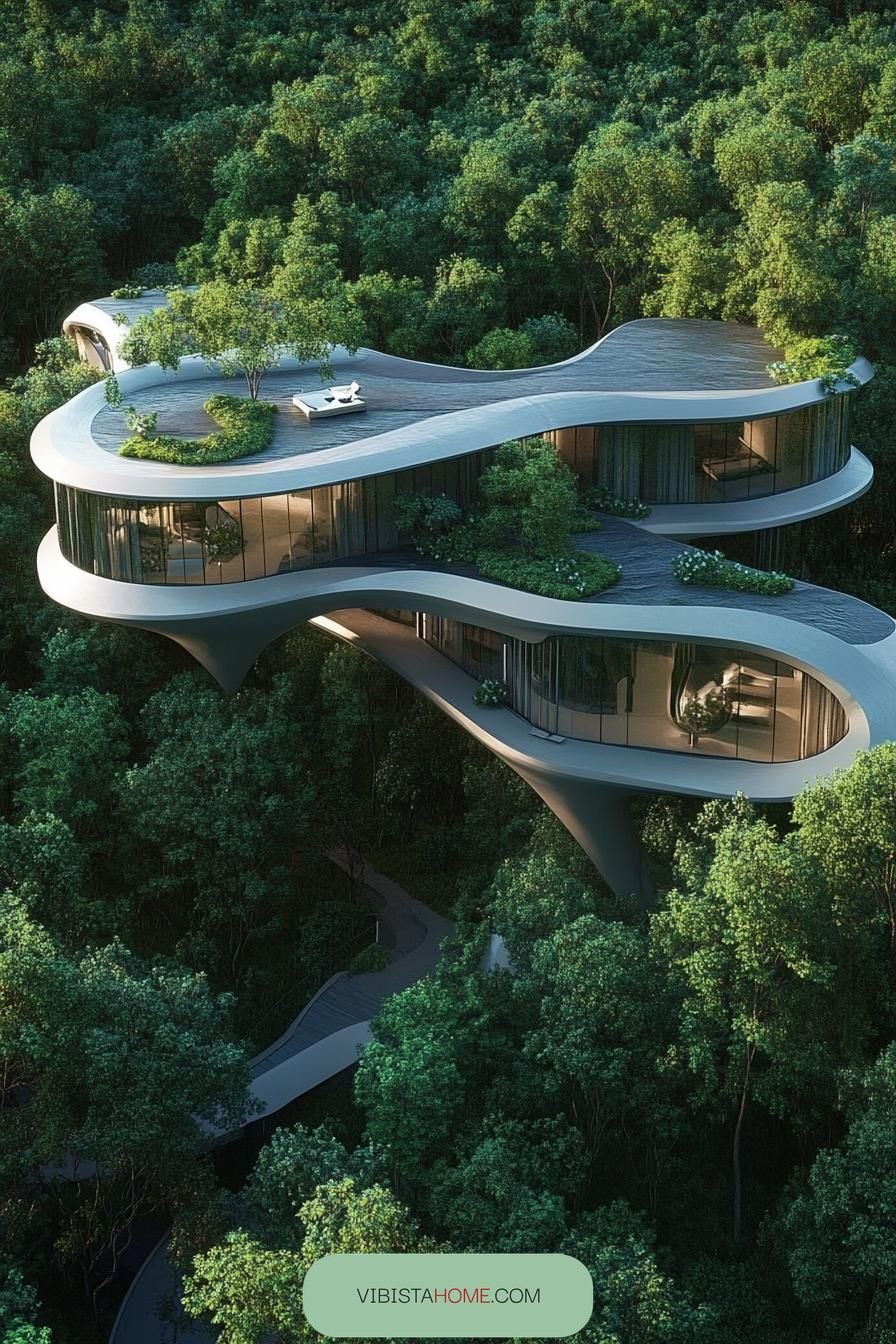 High-Tech Mansion With Space Theme - photo 4