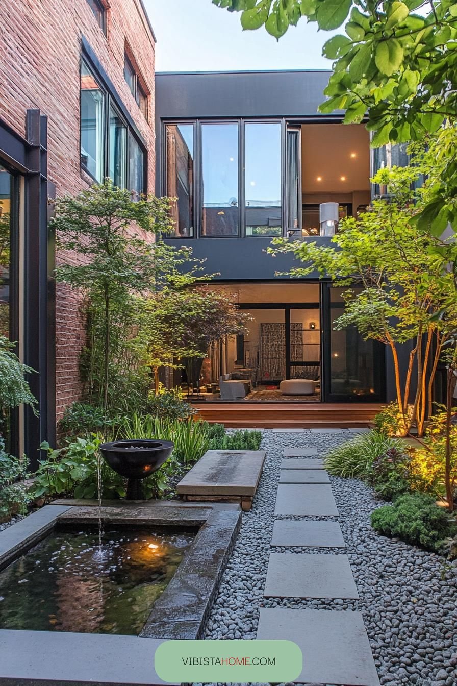 Modern Water Feature Ideas - photo 3