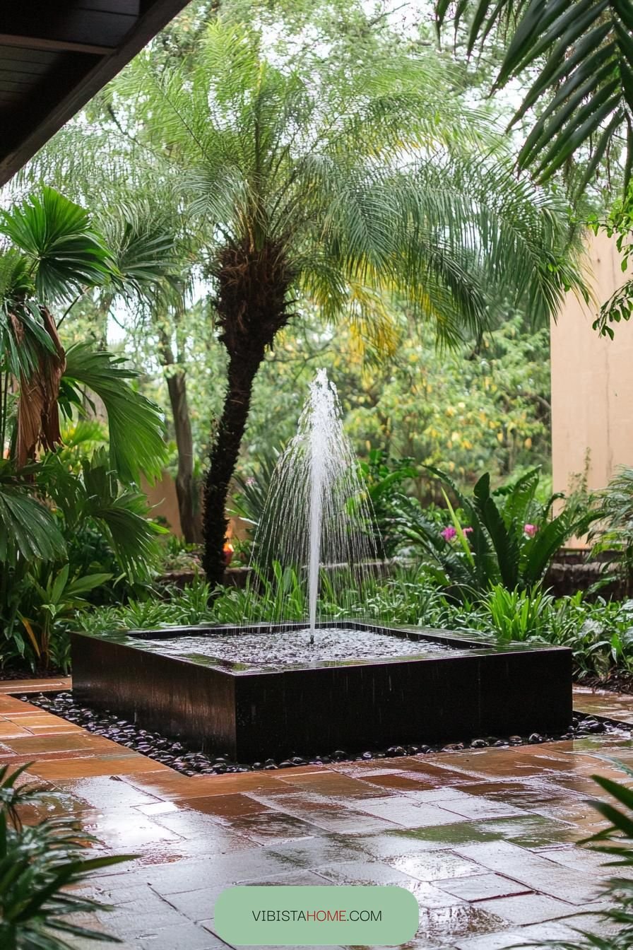 Modern Water Feature Ideas - photo 4