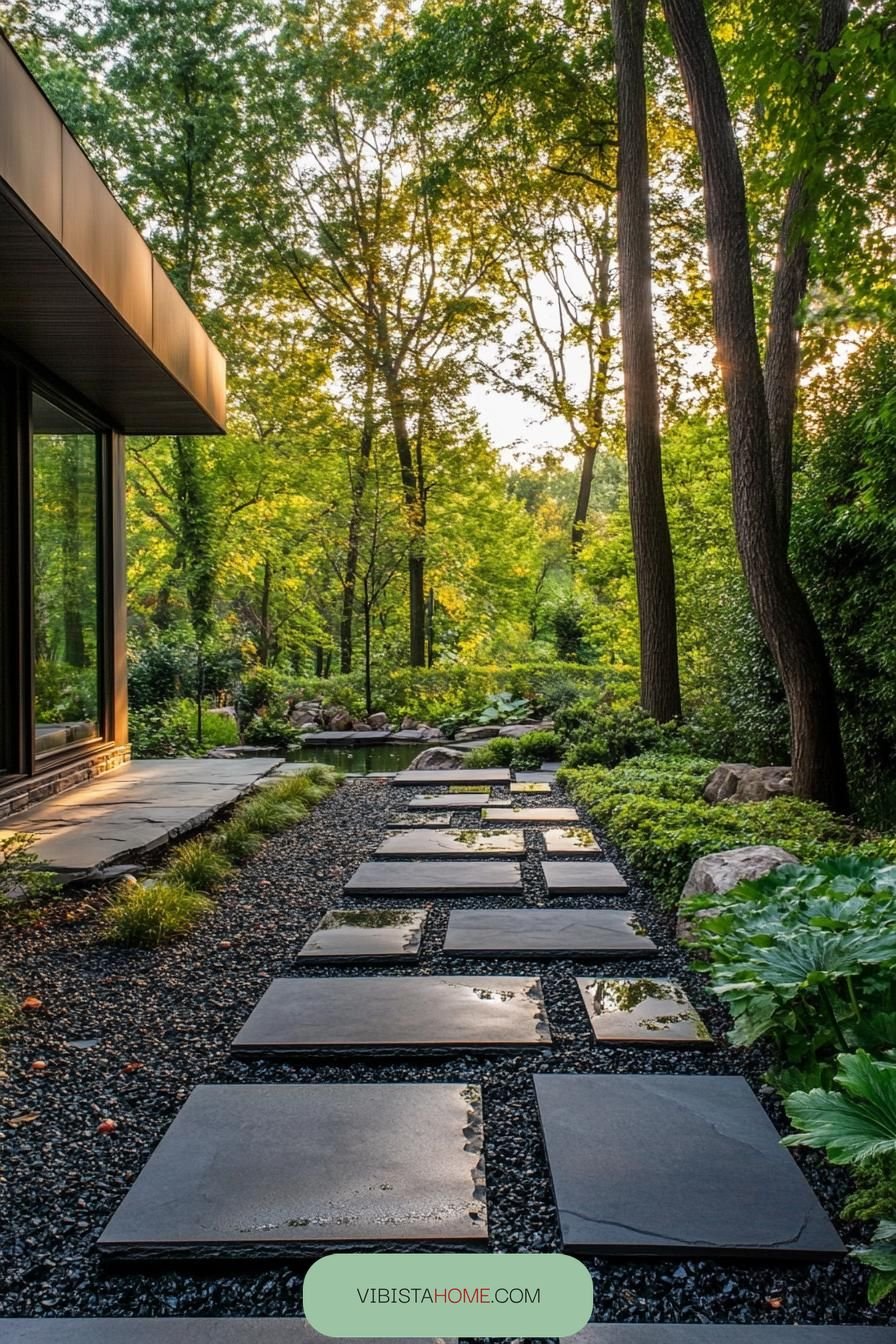 Garden Pathways With Geometric Shapes - photo 3