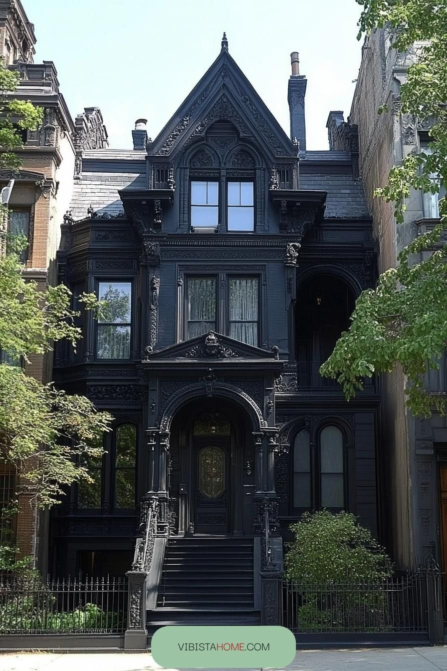 Mysteriously Elegant Midnight Manor