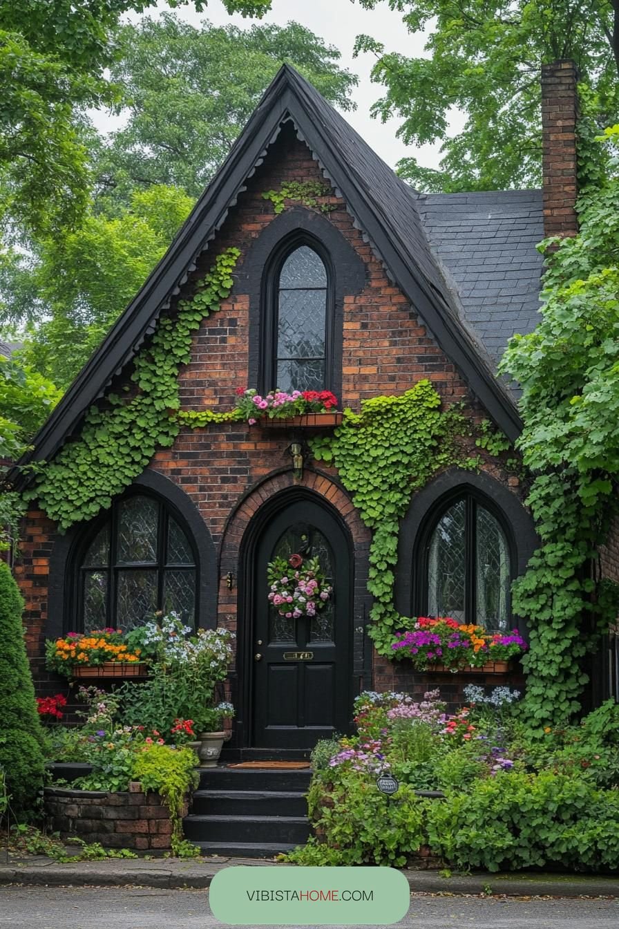 Vine-Wrapped Velvet Retreat