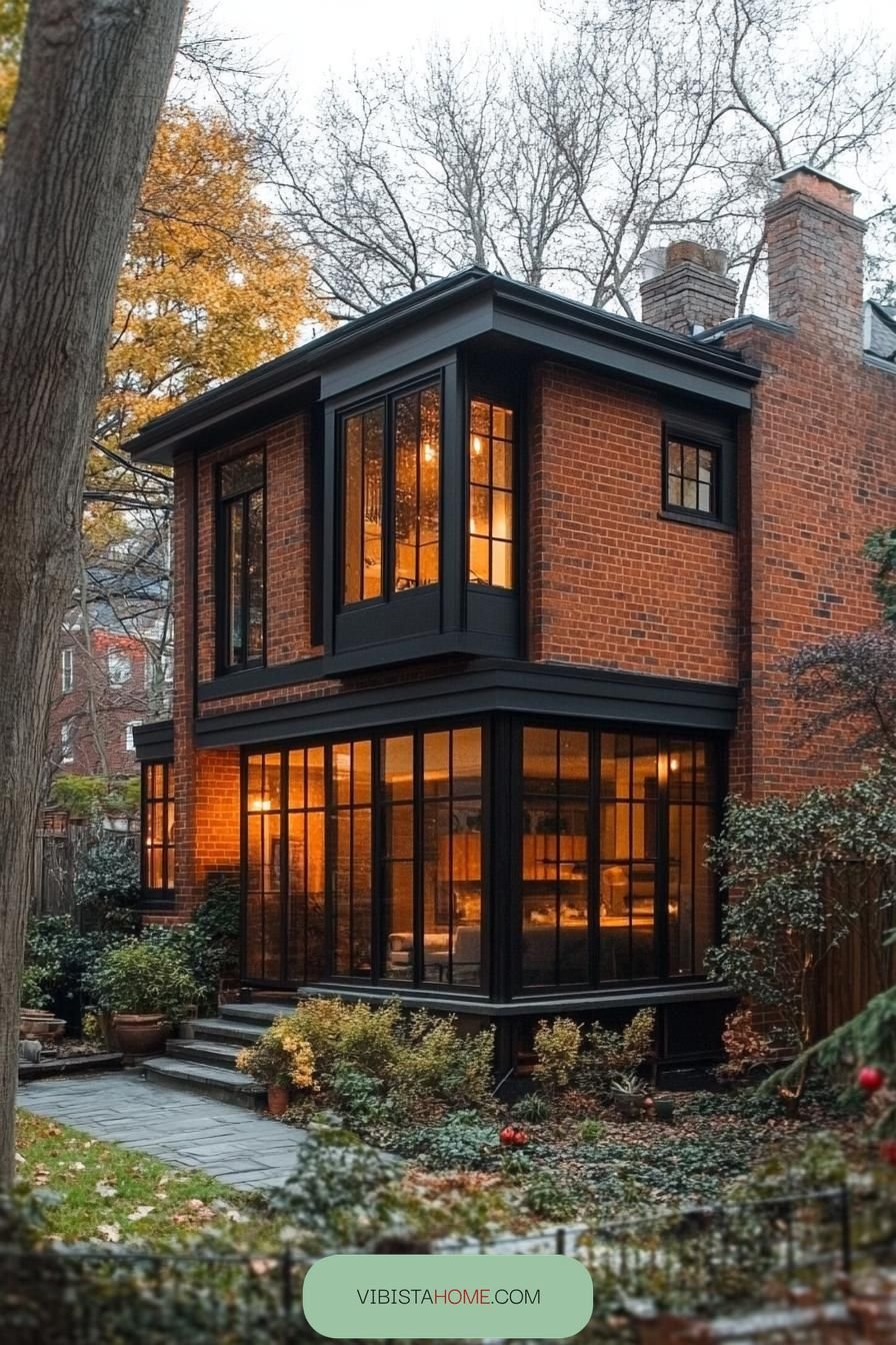 Cosy Brick Retreat in the Woods