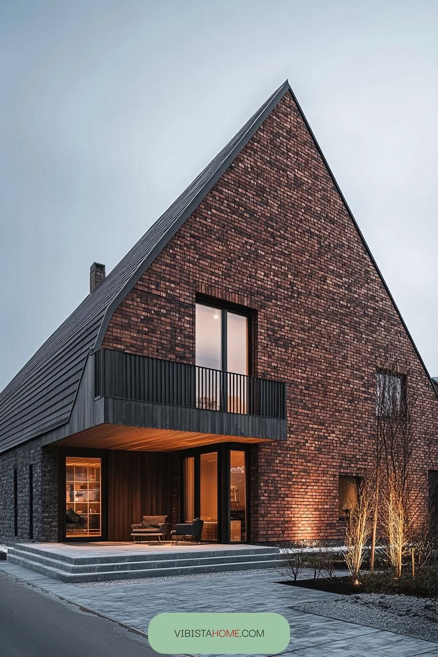 Brick Edition of Gabled Grandeur