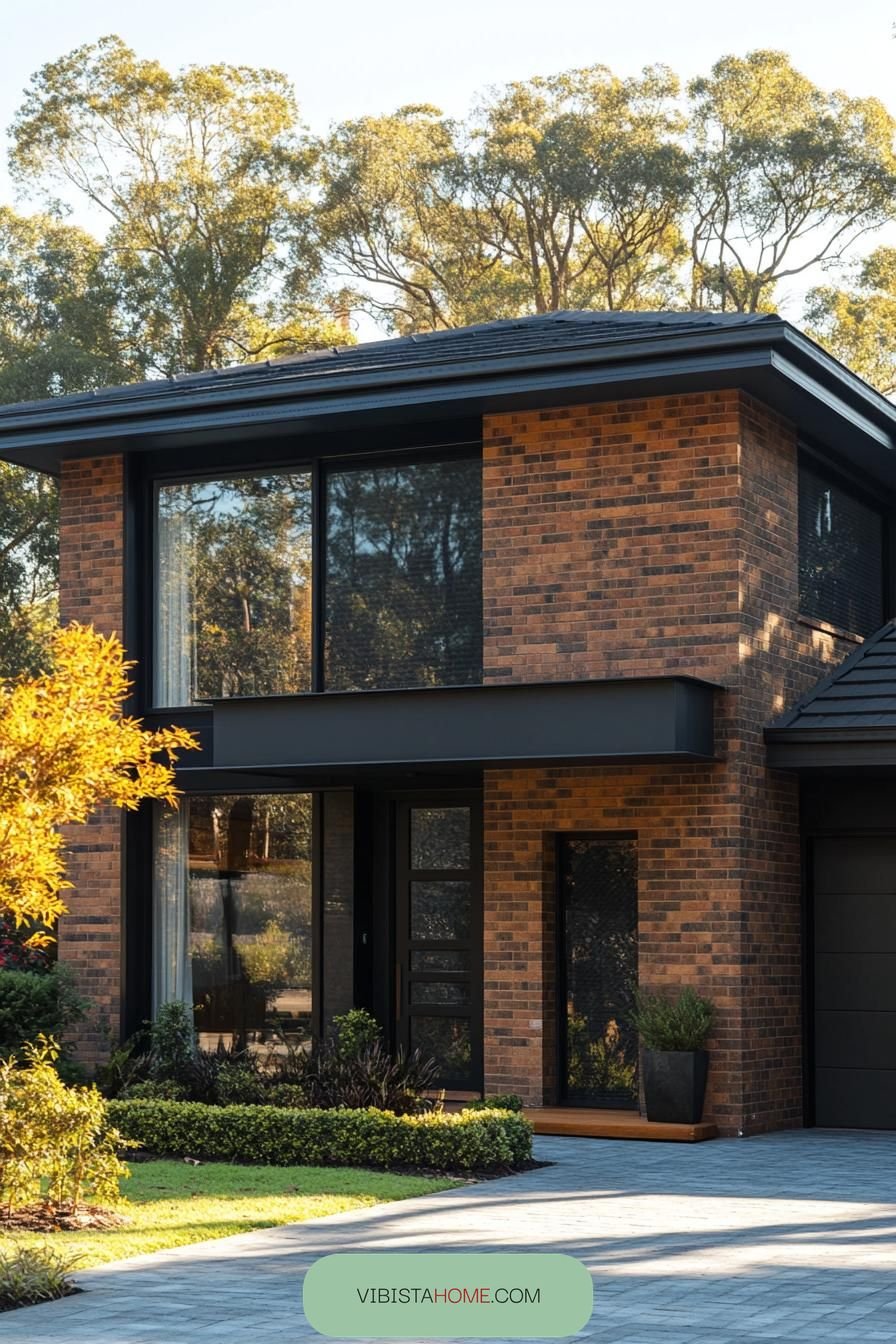 Geometric Redbrick Reverie
