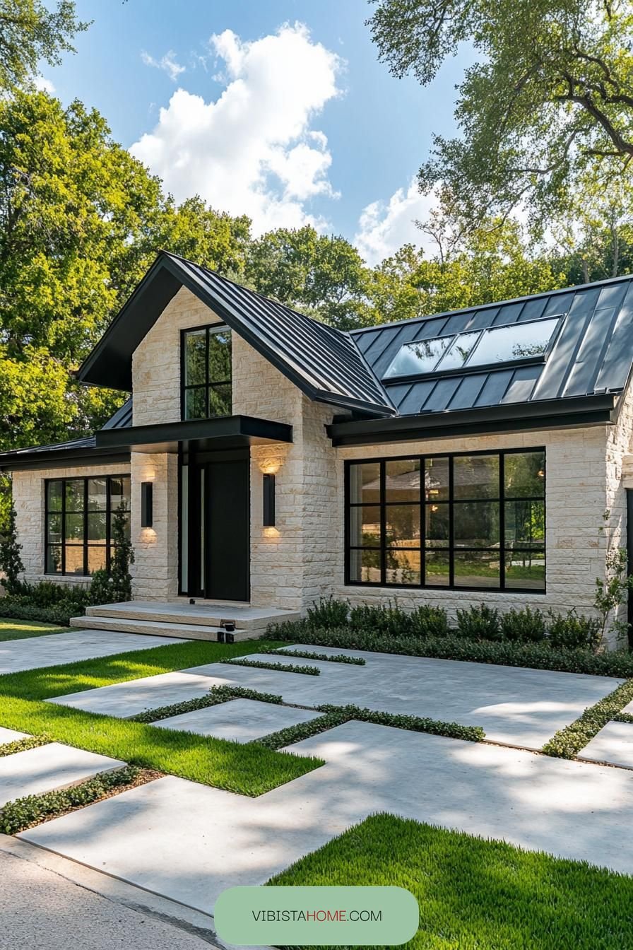 Contemporary Cottage with Chic Style