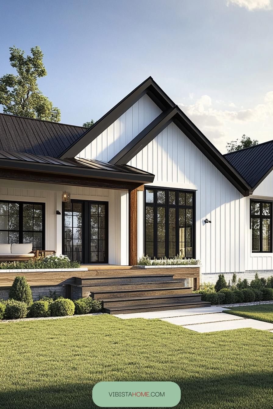 Modern Farmhouse Retreat with Chic Style
