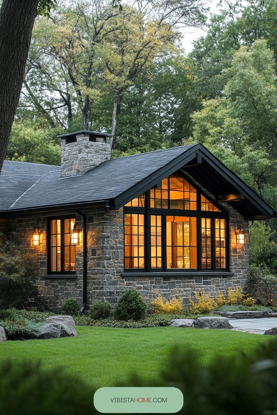 Woodland Stone Cottage Charm