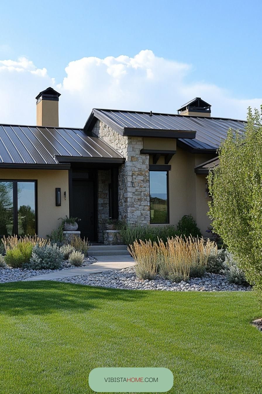 Stone and Stucco Marvel of Modern Calm