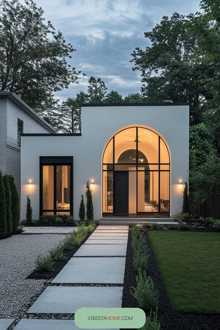 Arch House Nights: Modern Bungalow Magic