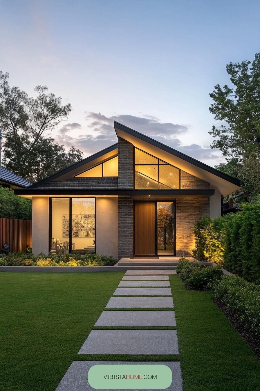 Modern Bungalow Serenade: Architectural Artistry