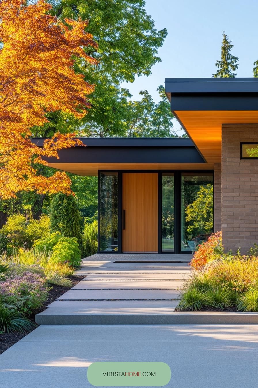 Timber Tranquility in a Modern Bungalow