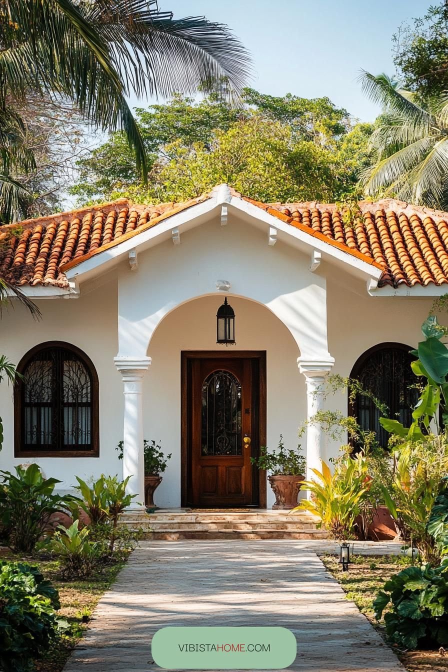 Terracotta Palace: Sunlit Bungalow Retreat