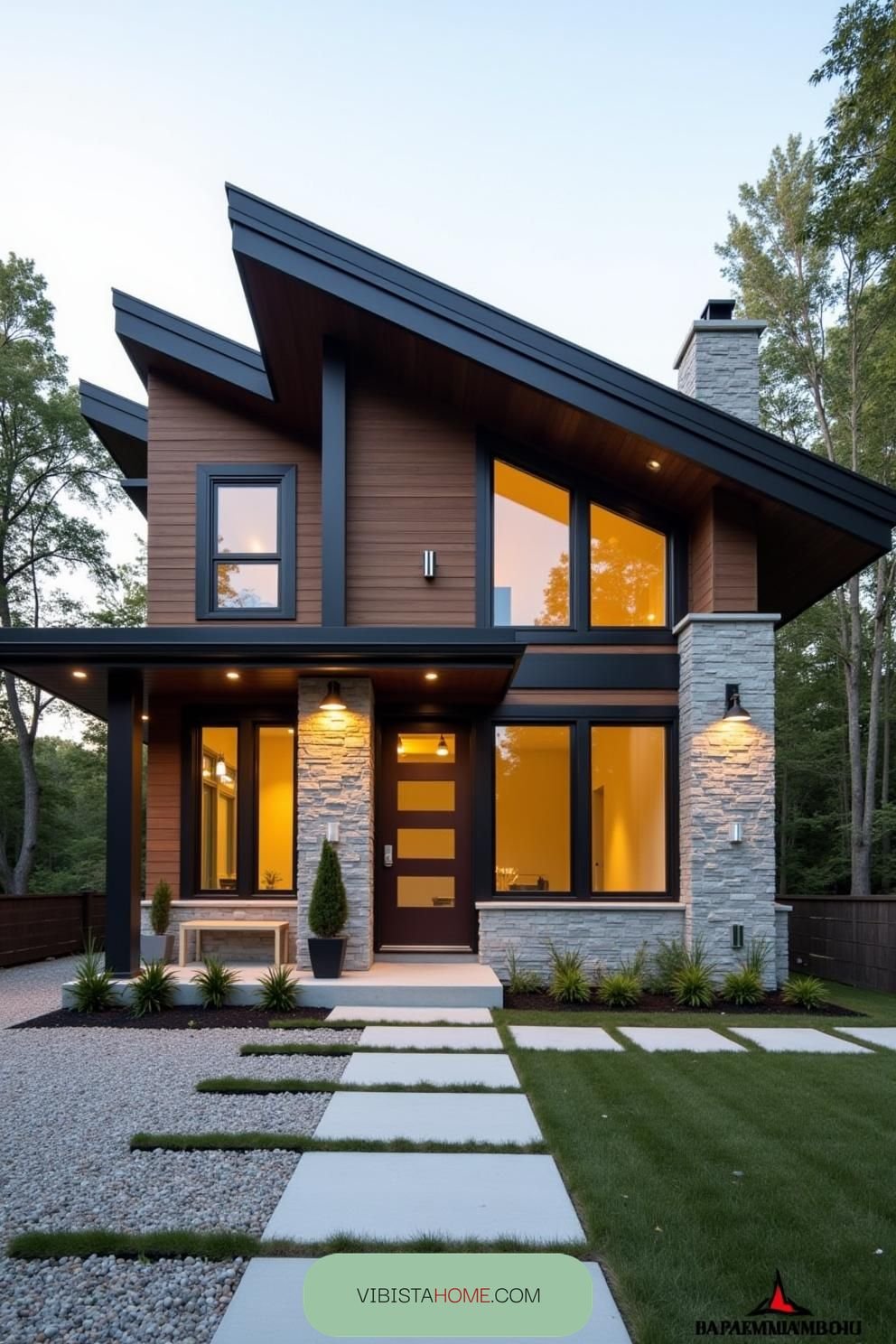 Modern Bungalow Vibe: Architectural Aesthetic