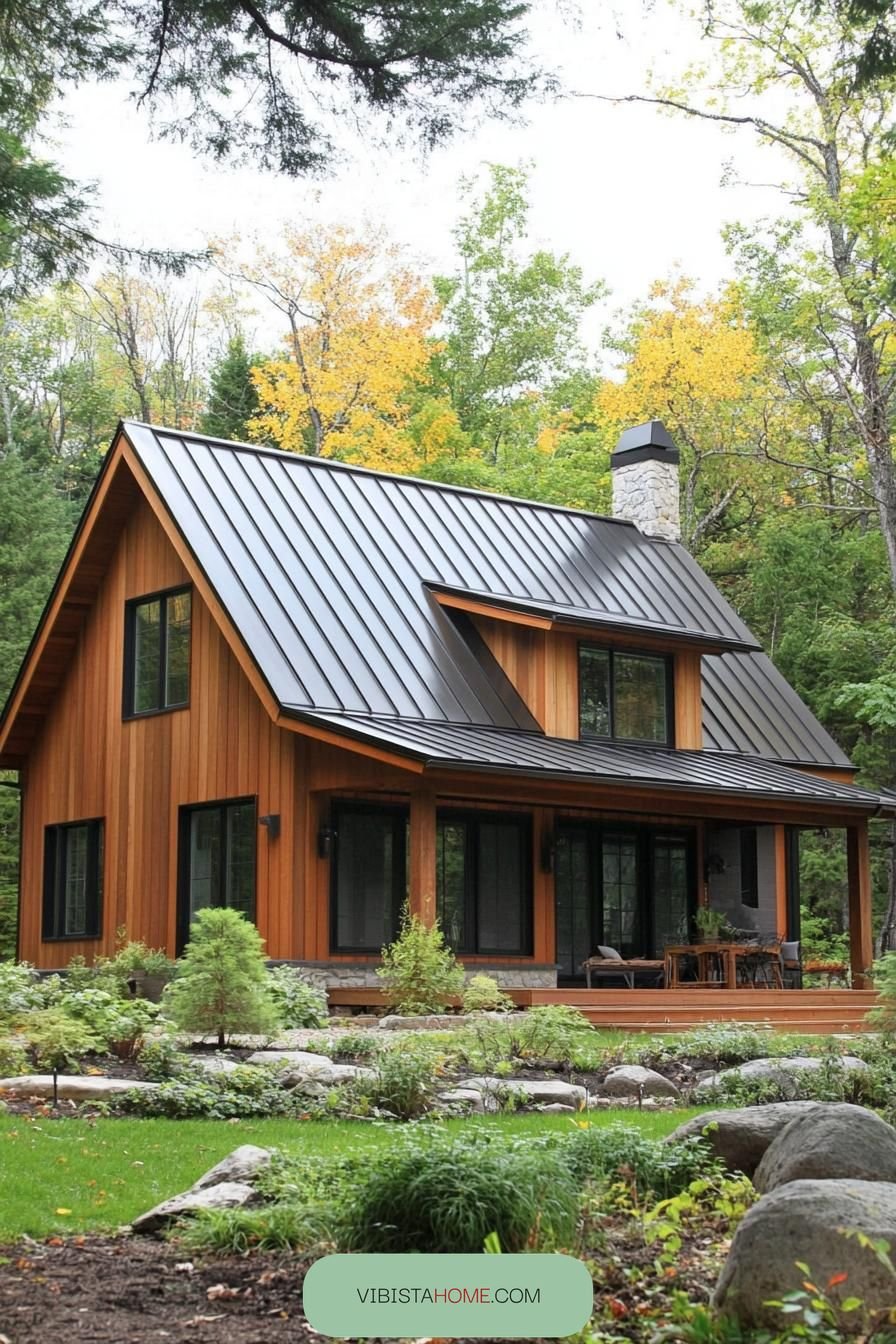 Woodland Chic Modern Bungalow Escape