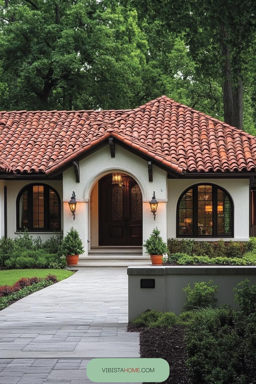 Terracotta Serenity Modern Bungalow Escape