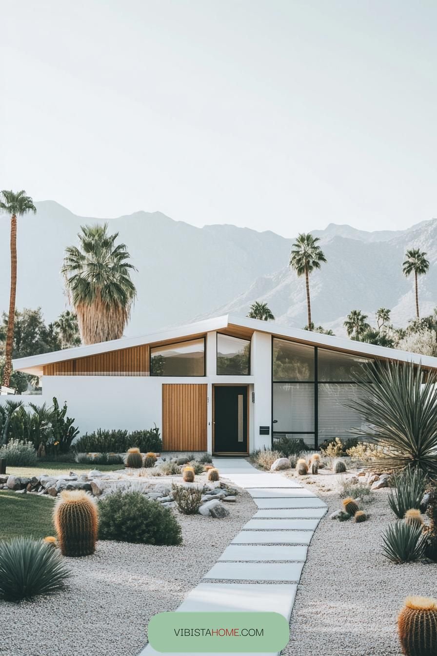 Retro Revival Desert Dreamscape