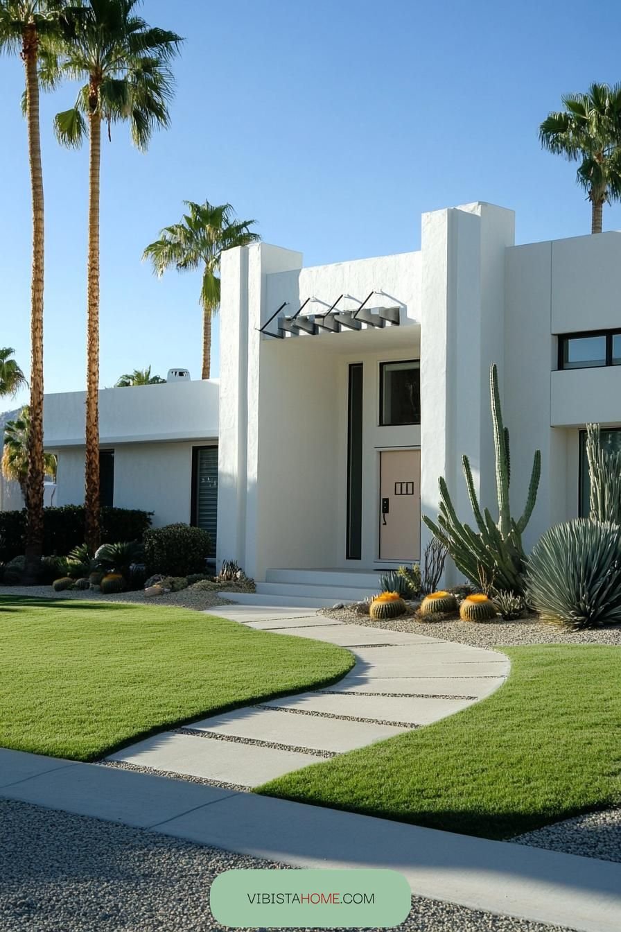 White Cubes in Cactus Land