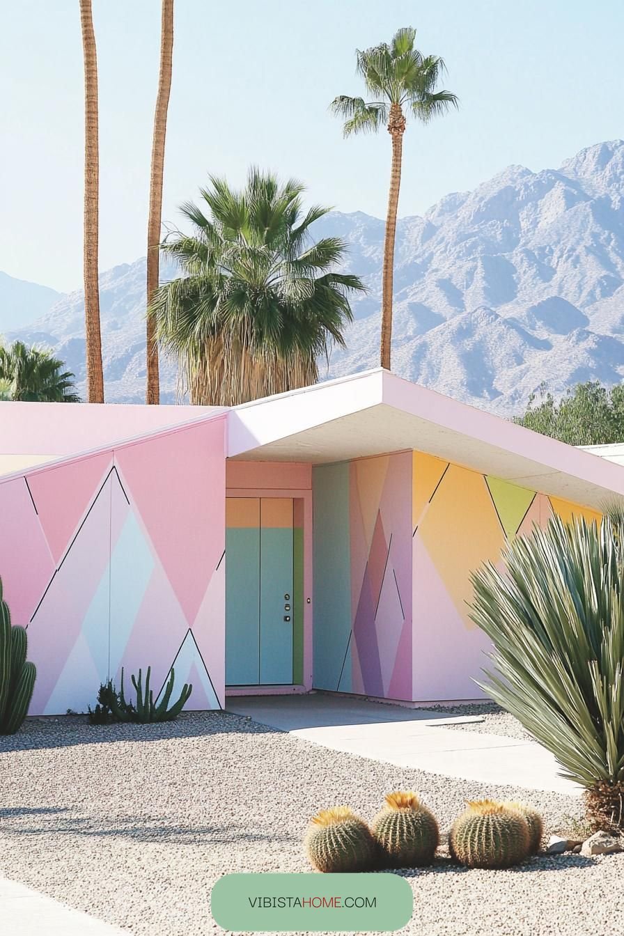 Pastel Popsicle Desert Delight