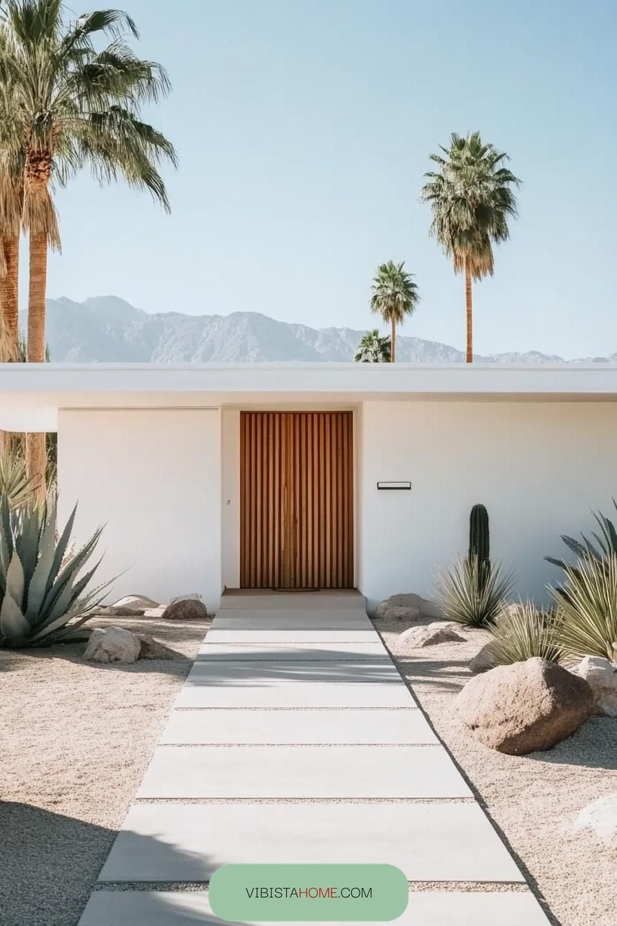 Desert Elegance Zen Pathway