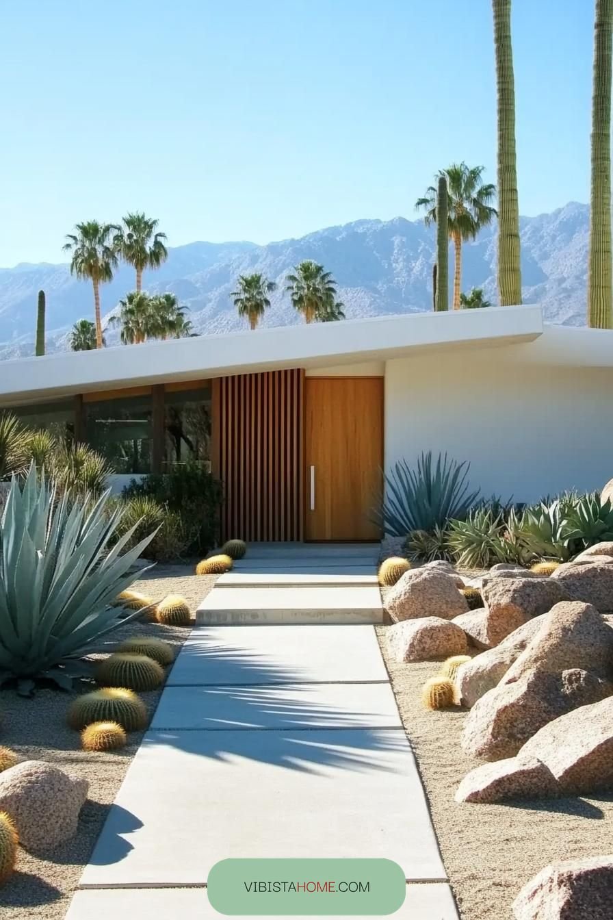 Mid-Century Desert Jewel in Cacti Couture