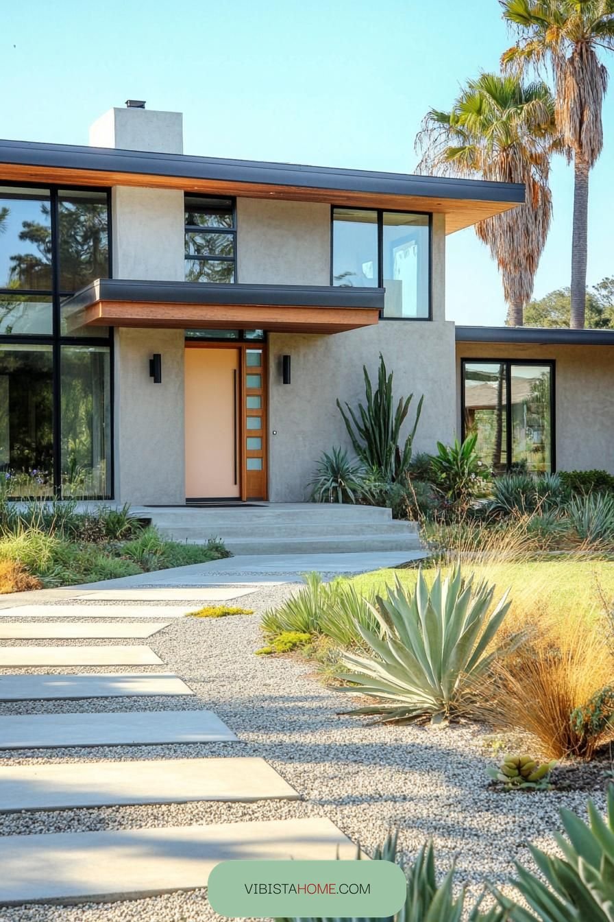 Architecture Among Agaves Sunlit Soiree