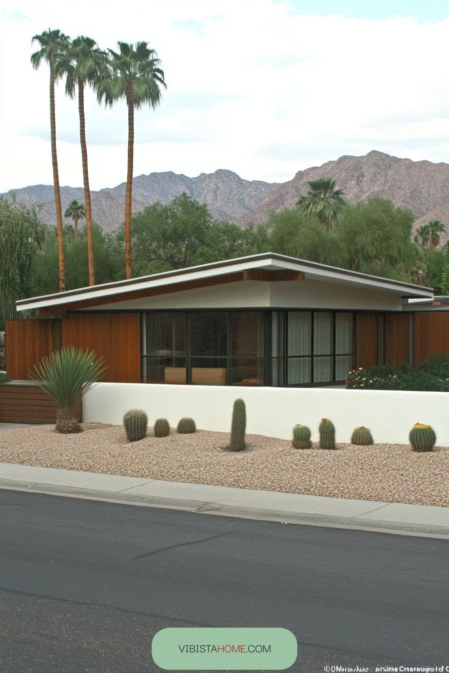 Retro Desert Retreat With Mountain Views