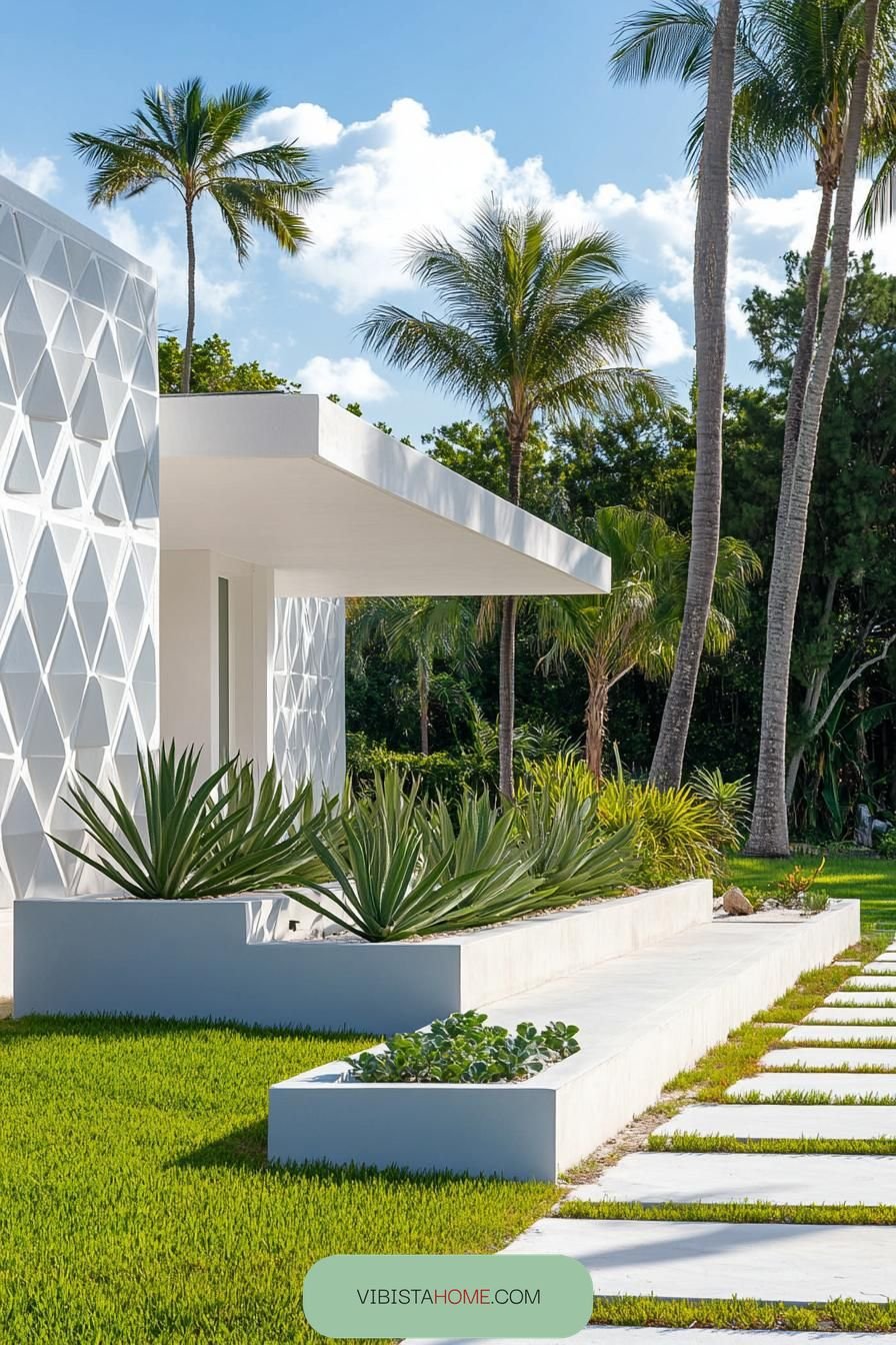 Geometric Getaway of Agave Whispers