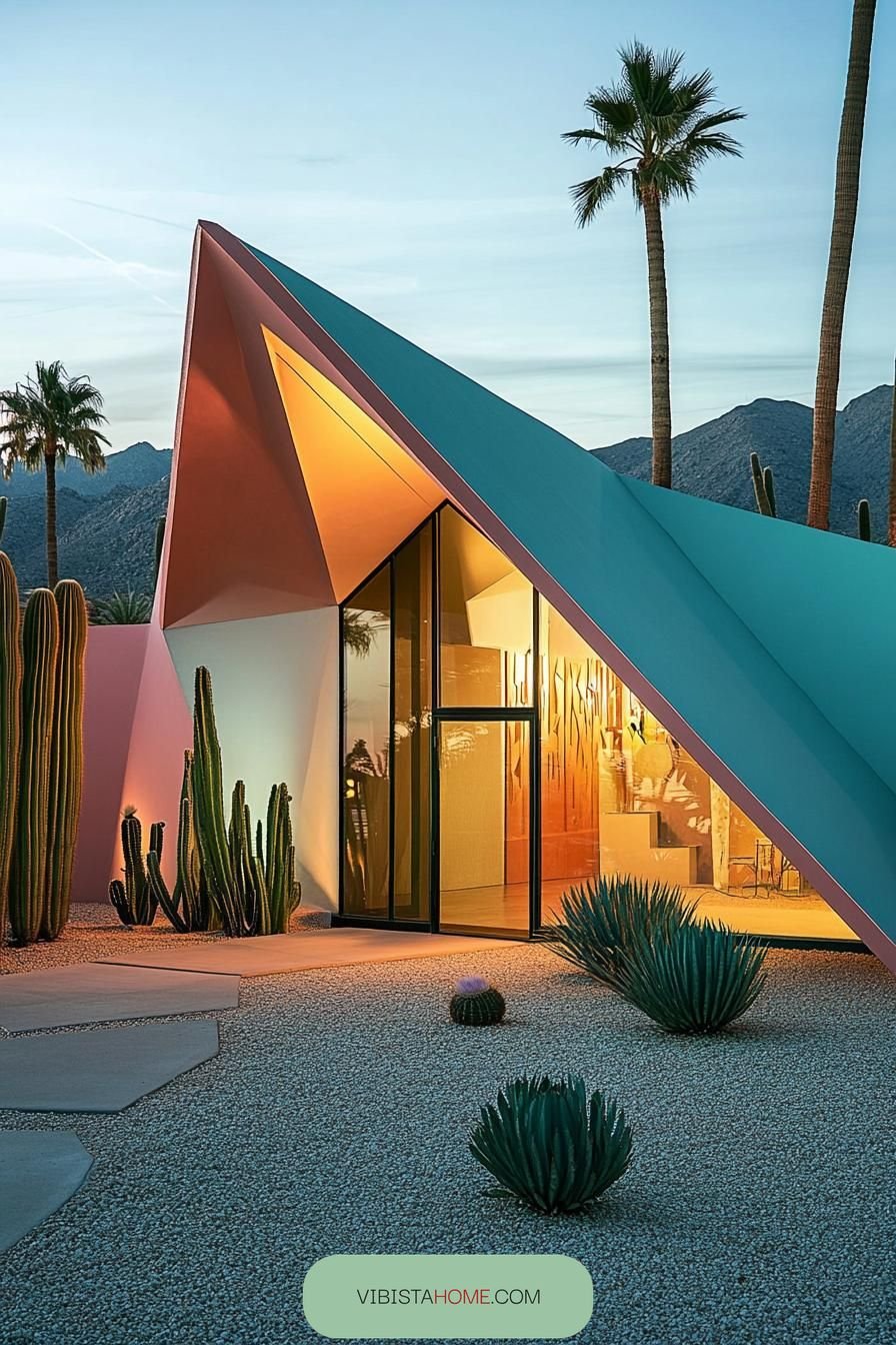Palm Springs Pyramids in Bloom