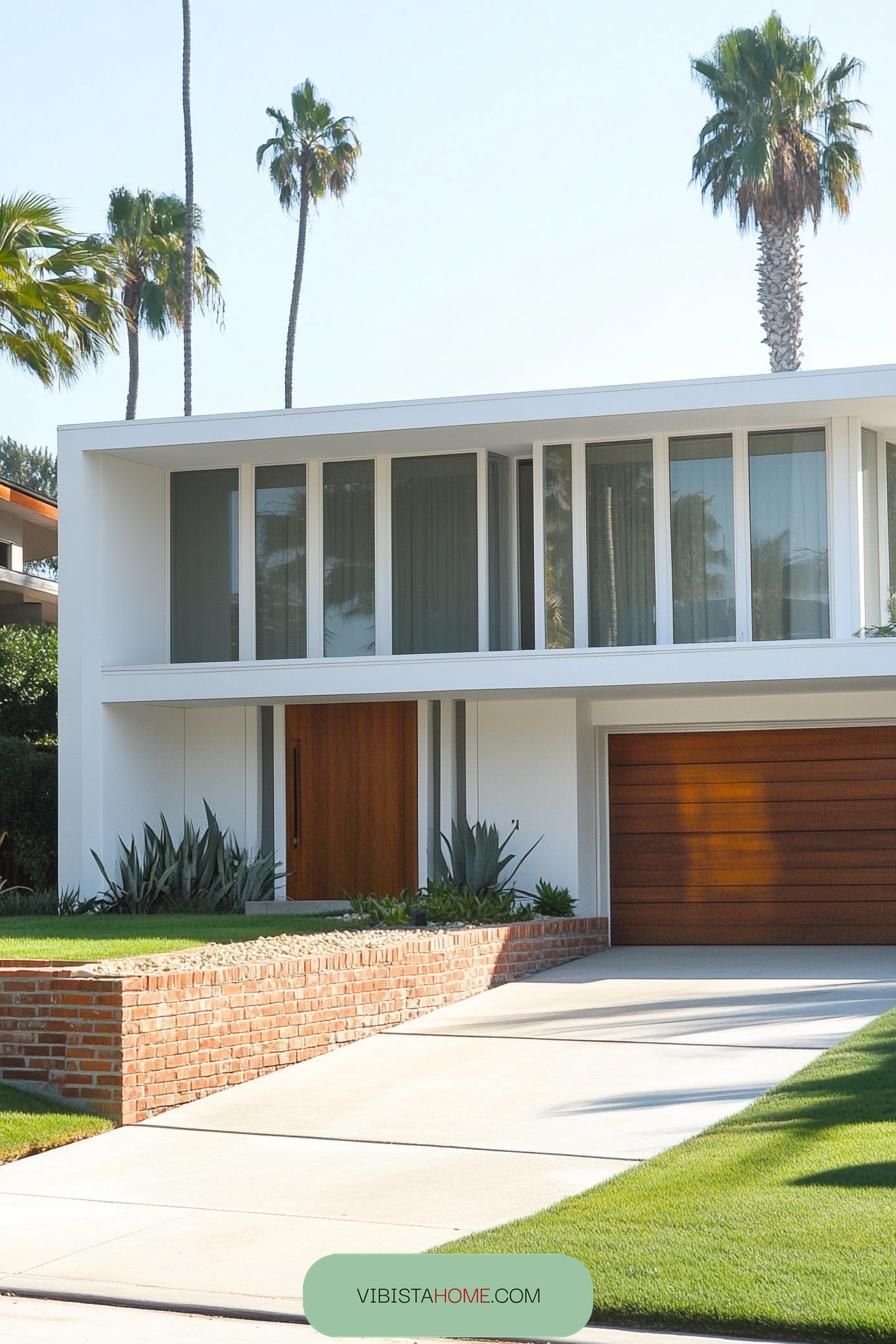 Wood-Accented Alabaster Abode