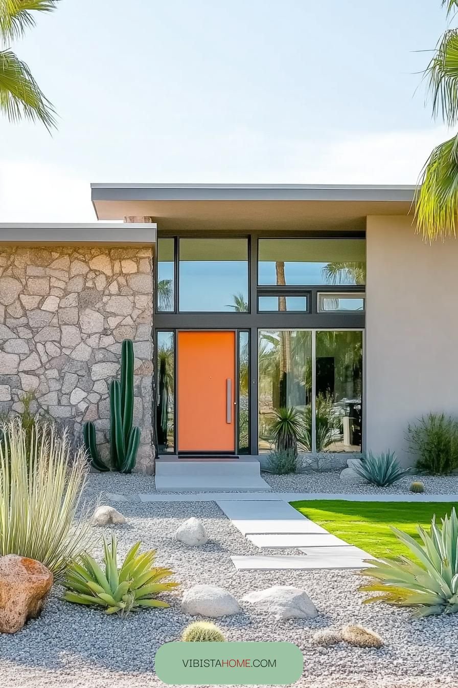 Tangerine Entryway Bright Breeze