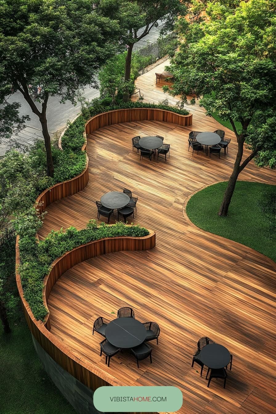 Winding Wood Oasis Beneath the Canopy